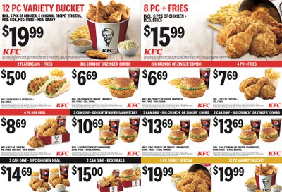 KFC Canada Mailer Coupons (British Columbia), until September 29, 2019