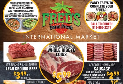 Fred's Farm Fresh Flyer January 29 to February 4