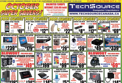 TechSource Flyer October 4 to 17