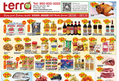 Terra Foodmart Flyer October 4 to 10