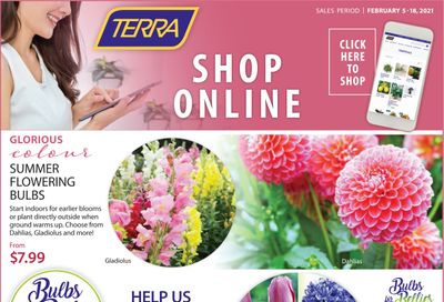 Terra Greenhouses Flyer February 5 to 18