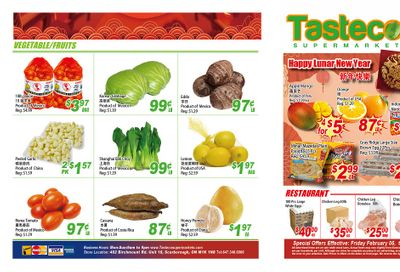 Tasteco Supermarket Flyer February 5 to 11