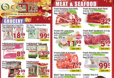 Oceans Fresh Food Market (Mississauga) Flyer February 5 to 11