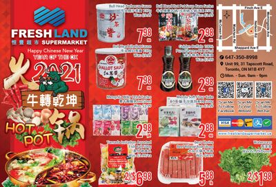 FreshLand Supermarket Flyer February 5 to 11