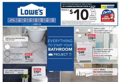 Lowe's Flyer January 30 to February 5