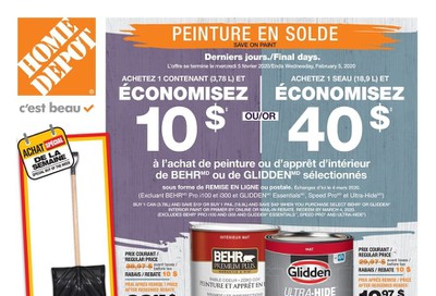 Home Depot (QC) Flyer January 30 to February 5