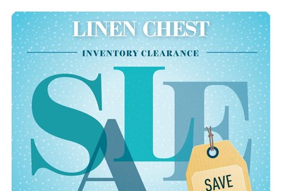 Linen Chest Flyer January 29 to February 23