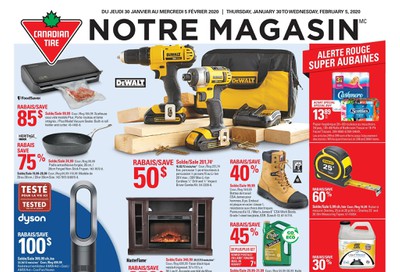 Canadian Tire (QC) Flyer January 30 to February 5