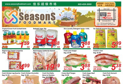 Seasons Food Mart (Brampton) Flyer October 4 to 10