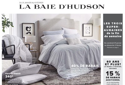 Hudson's Bay (QC) Flyer January 31 to February 6
