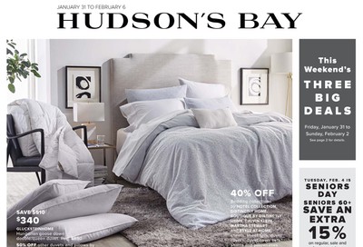 Hudson's Bay Flyer January 31 to February 6