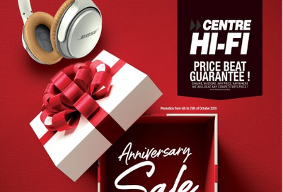 Centre Hi-Fi Flyer October 4 to 10