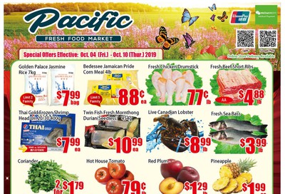 Pacific Fresh Food Market (North York) Flyer October 4 to 10