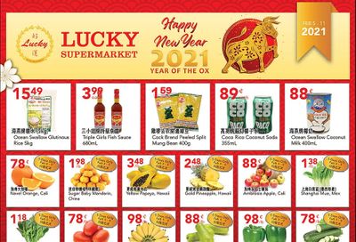 Lucky Supermarket (Calgary) Flyer February 5 to 11