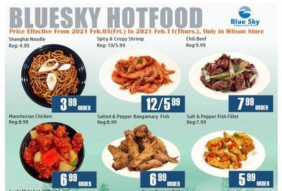 Blue Sky Supermarket (North York) Flyer February 5 to 11