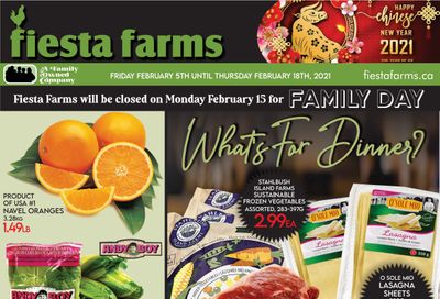 Fiesta Farms Flyer February 5 to 18