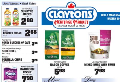 Claytons Heritage Market Flyer February 5 to 11