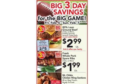 Foodtown Big Game Day Sale Weekly Ad Flyer February 5 to February 11, 2021