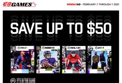 EB Games Flyer February 5 to 11