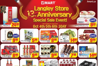 H Mart (West) Flyer October 4 to 10