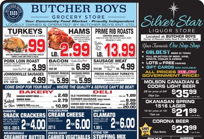 Butcher Boys Grocery Store Flyer October 4 to 14
