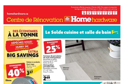 Home Hardware Building Centre (QC) Flyer January 30 to February 5