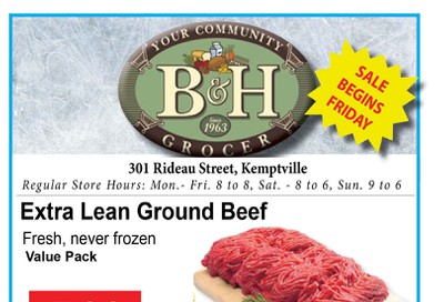 B&H Your Community Grocer Flyer January 31 to February 6