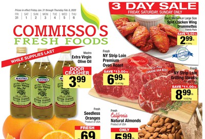 Commisso's Fresh Foods Flyer January 31 to February 6