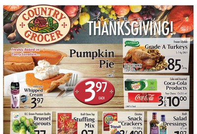 Country Grocer Flyer October 4 to 10