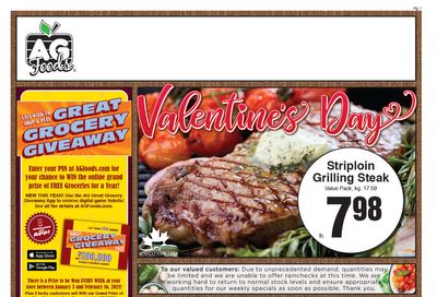 AG Foods Flyer February 5 to 11