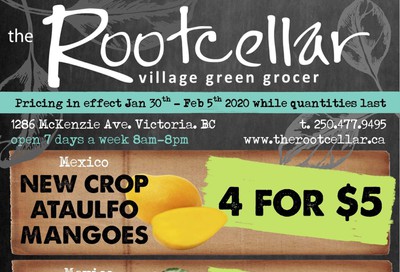 The Root Cellar Flyer January 30 to February 5