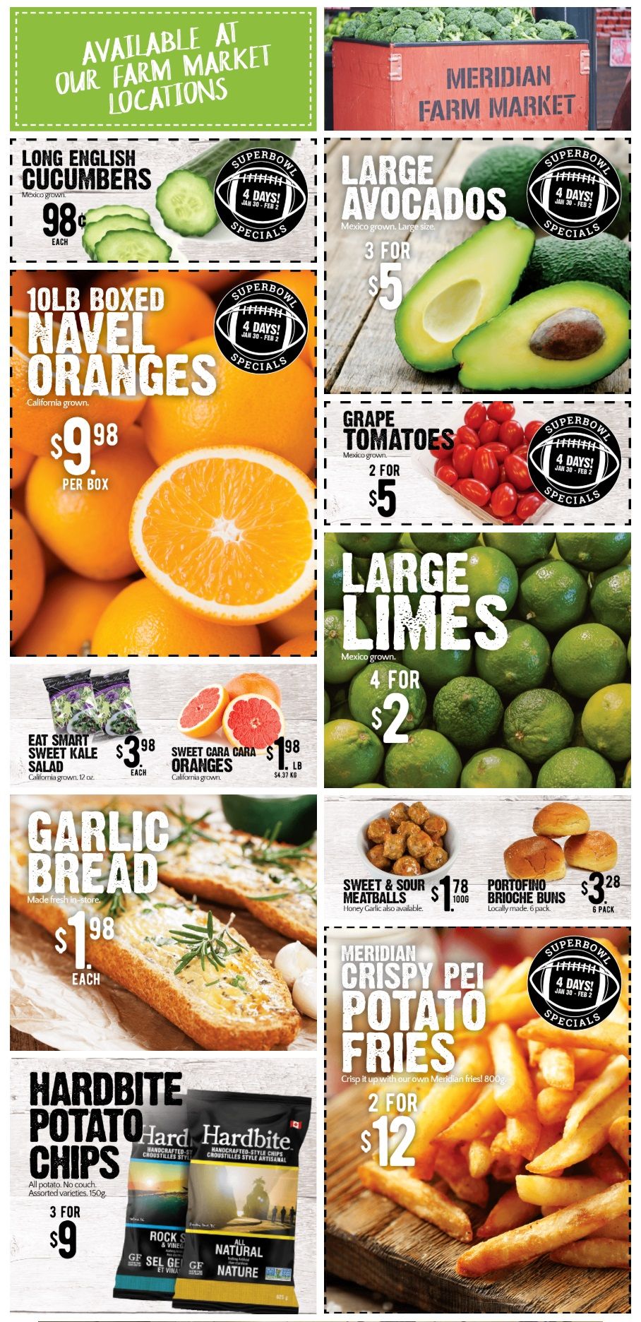 Meridian Farm Market Flyer January 30 to February 5
