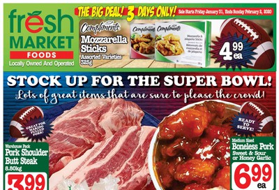 Fresh Market Foods Flyer January 31 to February 6