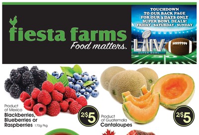 Fiesta Farms Flyer January 31 to February 6