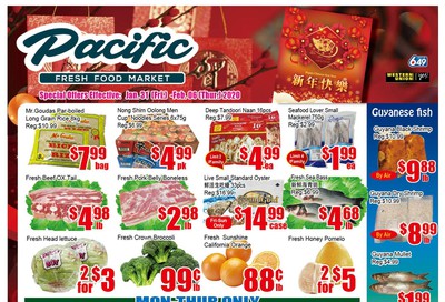 Pacific Fresh Food Market (Pickering) Flyer January 31 to February 6