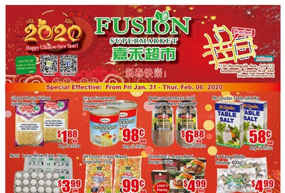 Fusion Supermarket Flyer January 31 to February 6