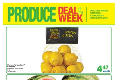 Wholesale Club (West) Produce Deal of the Week Flyer October 4 to 10