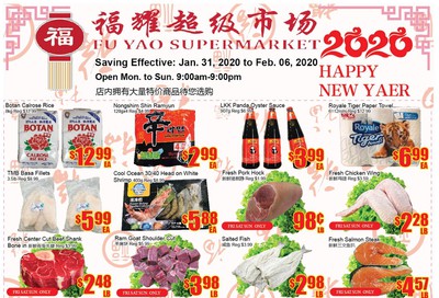 Fu Yao Supermarket Flyer January 31 to February 6