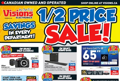 Visions Electronics Flyer October 4 to 10