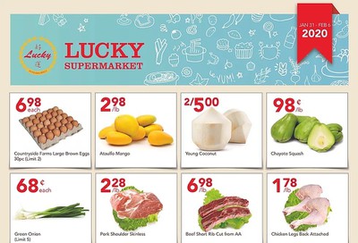 Lucky Supermarket (Winnipeg) Flyer January 31 to February 6