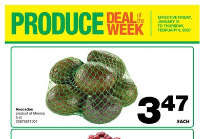 Wholesale Club (West) Produce Deal of the Week Flyer January 31 to February 6