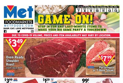 Met Foodmarkets Weekly Ad Flyer February 7 to February 13, 2021