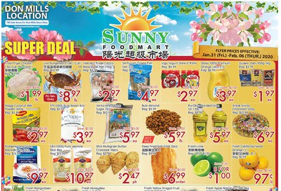 Sunny Foodmart (Don Mills) Flyer January 31 to February 6
