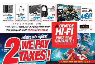 Centre Hi-Fi Flyer January 31 to February 6
