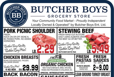 Butcher Boys Grocery Store Flyer January 31 to February 7