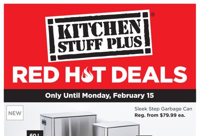 Kitchen Stuff Plus Red Hot Deals Flyer February 8 to 15
