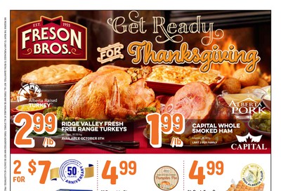 Freson Bros. Flyer October 4 to 10