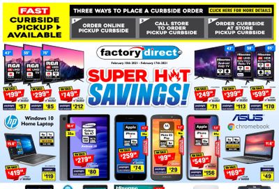 Factory Direct Flyer February 10 to 17