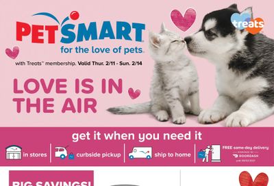 PetSmart Flyer February 11 to 14