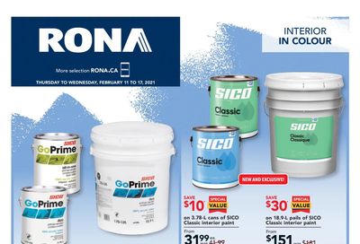 Rona (Atlantic) Flyer February 11 to 17